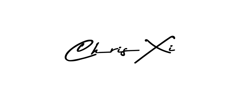 Use a signature maker to create a handwritten signature online. With this signature software, you can design (Asem Kandis PERSONAL USE) your own signature for name Chris Xi. Chris Xi signature style 9 images and pictures png