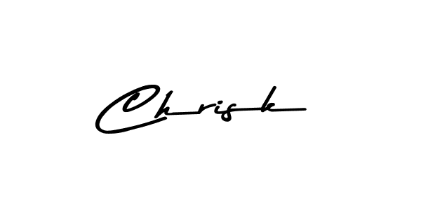 How to Draw Chrisk signature style? Asem Kandis PERSONAL USE is a latest design signature styles for name Chrisk. Chrisk signature style 9 images and pictures png