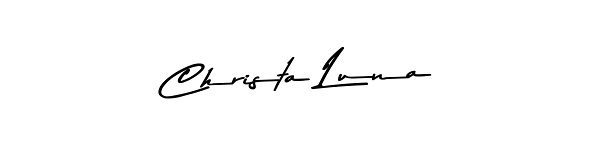 Check out images of Autograph of Christa Luna name. Actor Christa Luna Signature Style. Asem Kandis PERSONAL USE is a professional sign style online. Christa Luna signature style 9 images and pictures png