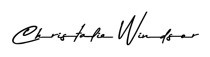 Make a beautiful signature design for name Christalie Windsor. With this signature (Asem Kandis PERSONAL USE) style, you can create a handwritten signature for free. Christalie Windsor signature style 9 images and pictures png