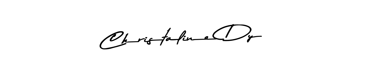 The best way (Asem Kandis PERSONAL USE) to make a short signature is to pick only two or three words in your name. The name Christaline Dy include a total of six letters. For converting this name. Christaline Dy signature style 9 images and pictures png