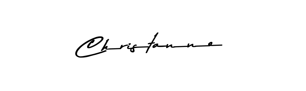 Use a signature maker to create a handwritten signature online. With this signature software, you can design (Asem Kandis PERSONAL USE) your own signature for name Christanne. Christanne signature style 9 images and pictures png
