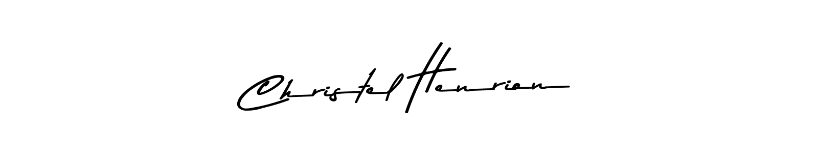 The best way (Asem Kandis PERSONAL USE) to make a short signature is to pick only two or three words in your name. The name Christel Henrion include a total of six letters. For converting this name. Christel Henrion signature style 9 images and pictures png