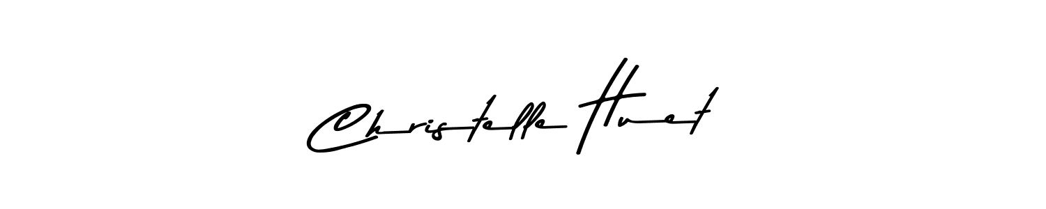 Create a beautiful signature design for name Christelle Huet. With this signature (Asem Kandis PERSONAL USE) fonts, you can make a handwritten signature for free. Christelle Huet signature style 9 images and pictures png