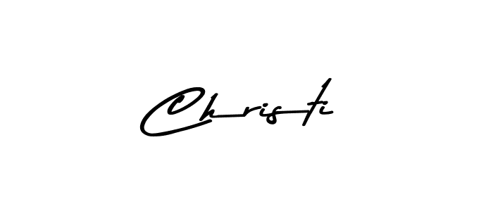Create a beautiful signature design for name Christi. With this signature (Asem Kandis PERSONAL USE) fonts, you can make a handwritten signature for free. Christi signature style 9 images and pictures png