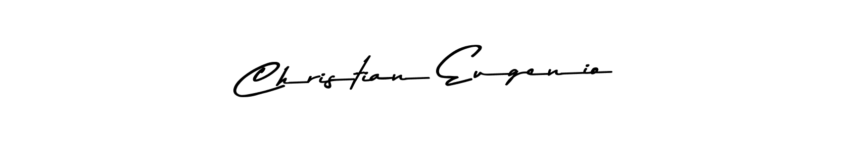 Christian Eugenio stylish signature style. Best Handwritten Sign (Asem Kandis PERSONAL USE) for my name. Handwritten Signature Collection Ideas for my name Christian Eugenio. Christian Eugenio signature style 9 images and pictures png