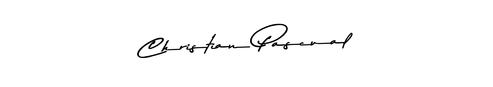 Design your own signature with our free online signature maker. With this signature software, you can create a handwritten (Asem Kandis PERSONAL USE) signature for name Christian Pascual. Christian Pascual signature style 9 images and pictures png