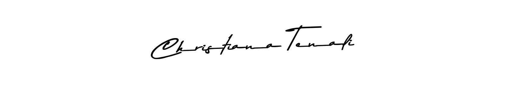 Make a beautiful signature design for name Christiana Tenali. With this signature (Asem Kandis PERSONAL USE) style, you can create a handwritten signature for free. Christiana Tenali signature style 9 images and pictures png