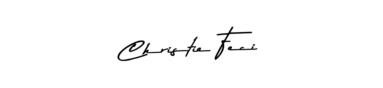 The best way (Asem Kandis PERSONAL USE) to make a short signature is to pick only two or three words in your name. The name Christie Feci include a total of six letters. For converting this name. Christie Feci signature style 9 images and pictures png