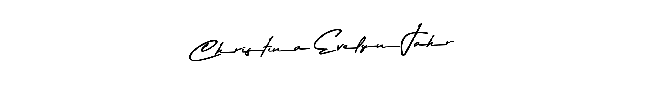 Design your own signature with our free online signature maker. With this signature software, you can create a handwritten (Asem Kandis PERSONAL USE) signature for name Christina Evelyn Jahr. Christina Evelyn Jahr signature style 9 images and pictures png