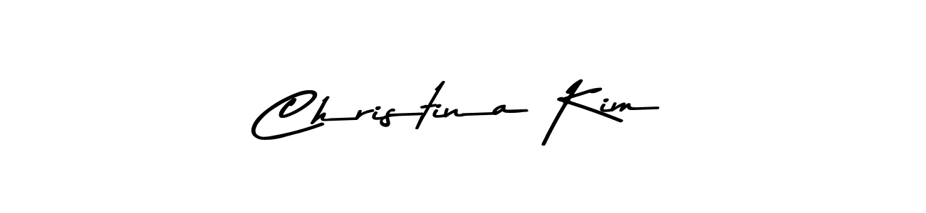 This is the best signature style for the Christina Kim name. Also you like these signature font (Asem Kandis PERSONAL USE). Mix name signature. Christina Kim signature style 9 images and pictures png