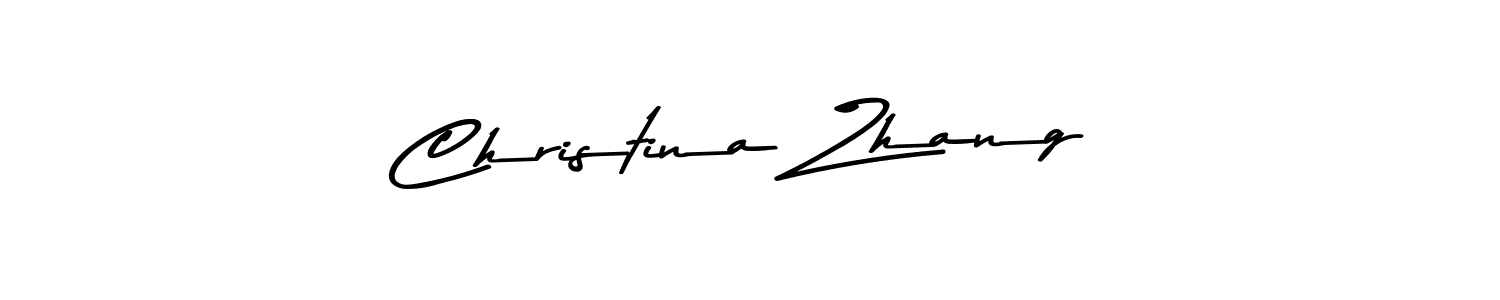 Use a signature maker to create a handwritten signature online. With this signature software, you can design (Asem Kandis PERSONAL USE) your own signature for name Christina Zhang. Christina Zhang signature style 9 images and pictures png
