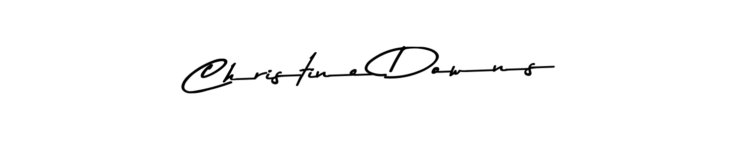 Use a signature maker to create a handwritten signature online. With this signature software, you can design (Asem Kandis PERSONAL USE) your own signature for name Christine Downs. Christine Downs signature style 9 images and pictures png