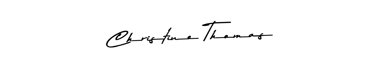 Use a signature maker to create a handwritten signature online. With this signature software, you can design (Asem Kandis PERSONAL USE) your own signature for name Christine Thomas. Christine Thomas signature style 9 images and pictures png