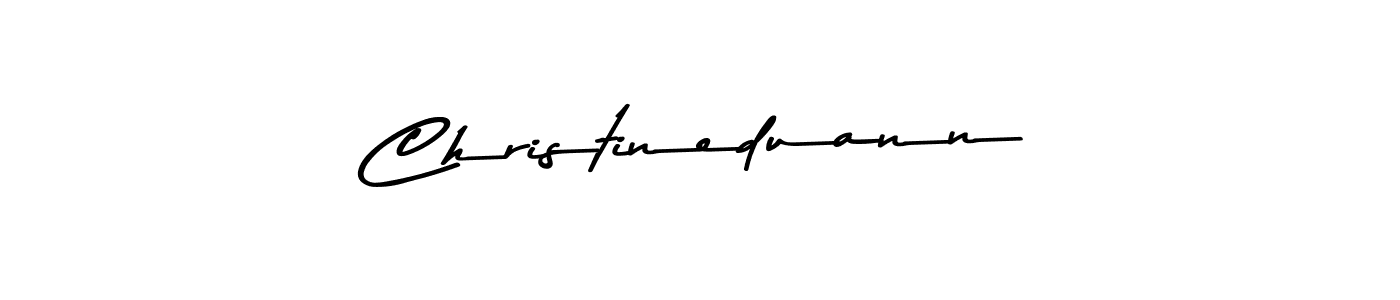 Christineduann stylish signature style. Best Handwritten Sign (Asem Kandis PERSONAL USE) for my name. Handwritten Signature Collection Ideas for my name Christineduann. Christineduann signature style 9 images and pictures png