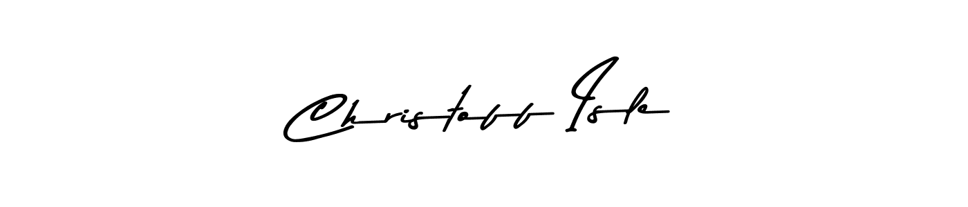Here are the top 10 professional signature styles for the name Christoff Isle. These are the best autograph styles you can use for your name. Christoff Isle signature style 9 images and pictures png