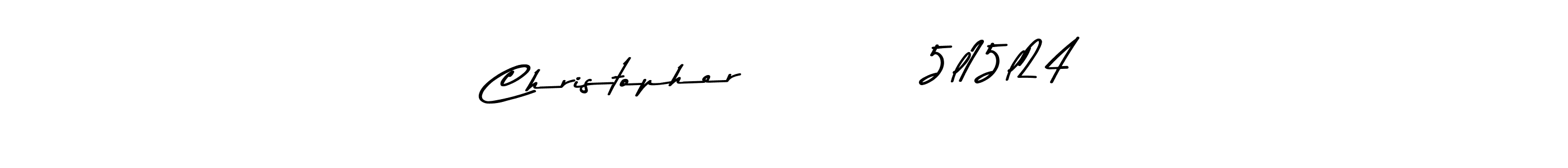 Asem Kandis PERSONAL USE is a professional signature style that is perfect for those who want to add a touch of class to their signature. It is also a great choice for those who want to make their signature more unique. Get Christopher          5l15l24 name to fancy signature for free. Christopher          5l15l24 signature style 9 images and pictures png