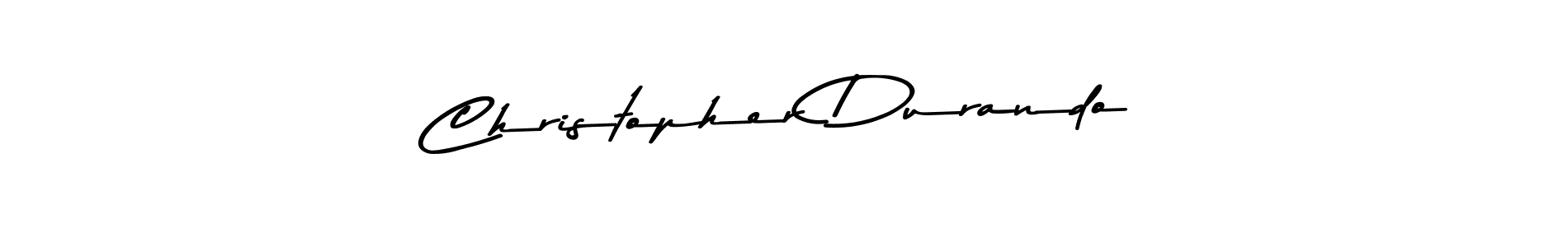 The best way (Asem Kandis PERSONAL USE) to make a short signature is to pick only two or three words in your name. The name Christopher Durando include a total of six letters. For converting this name. Christopher Durando signature style 9 images and pictures png