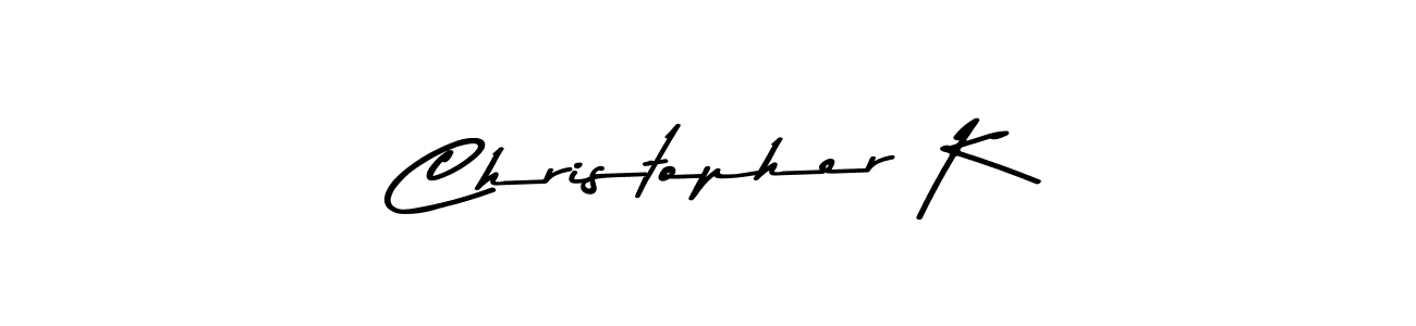 Make a short Christopher K signature style. Manage your documents anywhere anytime using Asem Kandis PERSONAL USE. Create and add eSignatures, submit forms, share and send files easily. Christopher K signature style 9 images and pictures png