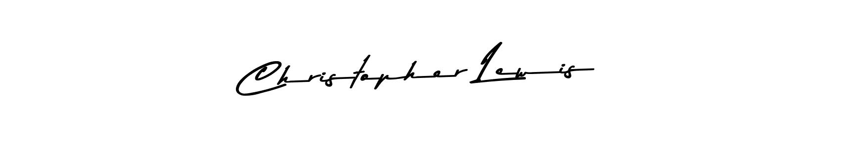 Design your own signature with our free online signature maker. With this signature software, you can create a handwritten (Asem Kandis PERSONAL USE) signature for name Christopher Lewis. Christopher Lewis signature style 9 images and pictures png