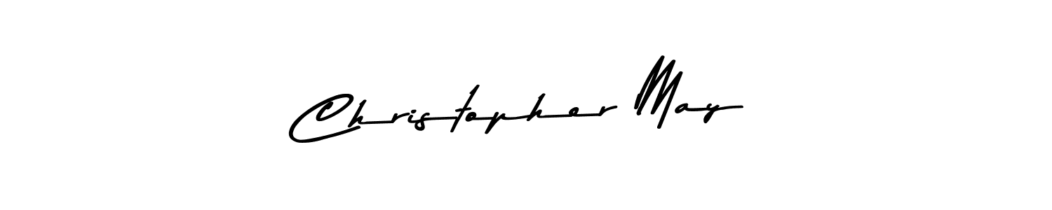 You should practise on your own different ways (Asem Kandis PERSONAL USE) to write your name (Christopher May) in signature. don't let someone else do it for you. Christopher May signature style 9 images and pictures png