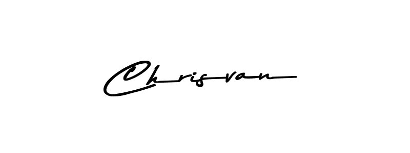 You should practise on your own different ways (Asem Kandis PERSONAL USE) to write your name (Chrisvan) in signature. don't let someone else do it for you. Chrisvan signature style 9 images and pictures png