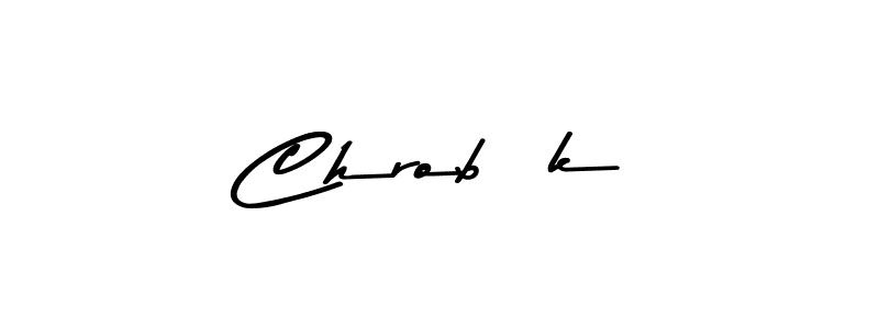 Also we have Chrobák name is the best signature style. Create professional handwritten signature collection using Asem Kandis PERSONAL USE autograph style. Chrobák signature style 9 images and pictures png