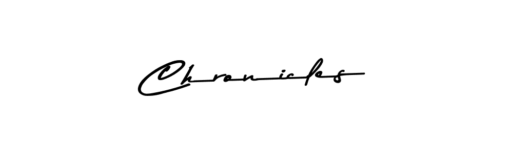 Asem Kandis PERSONAL USE is a professional signature style that is perfect for those who want to add a touch of class to their signature. It is also a great choice for those who want to make their signature more unique. Get Chronicles name to fancy signature for free. Chronicles signature style 9 images and pictures png