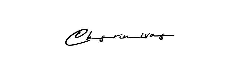Make a beautiful signature design for name Chsrinivas. With this signature (Asem Kandis PERSONAL USE) style, you can create a handwritten signature for free. Chsrinivas signature style 9 images and pictures png