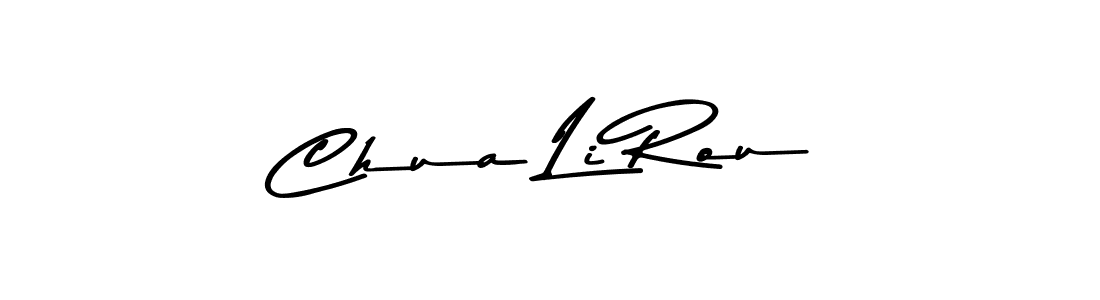 Chua Li Rou stylish signature style. Best Handwritten Sign (Asem Kandis PERSONAL USE) for my name. Handwritten Signature Collection Ideas for my name Chua Li Rou. Chua Li Rou signature style 9 images and pictures png