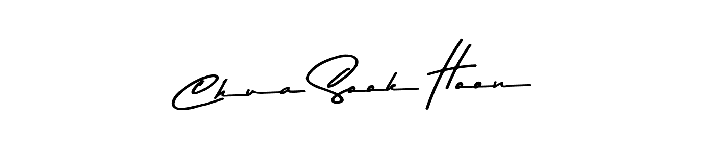 Design your own signature with our free online signature maker. With this signature software, you can create a handwritten (Asem Kandis PERSONAL USE) signature for name Chua Sook Hoon. Chua Sook Hoon signature style 9 images and pictures png