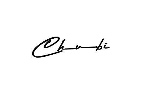Also we have Chubi name is the best signature style. Create professional handwritten signature collection using Asem Kandis PERSONAL USE autograph style. Chubi signature style 9 images and pictures png