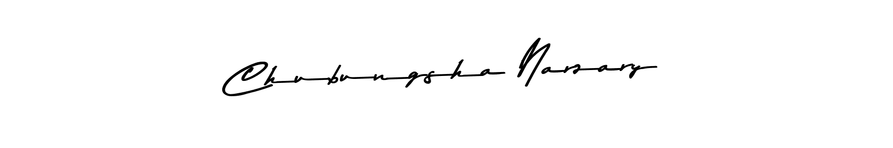 Also You can easily find your signature by using the search form. We will create Chubungsha Narzary name handwritten signature images for you free of cost using Asem Kandis PERSONAL USE sign style. Chubungsha Narzary signature style 9 images and pictures png