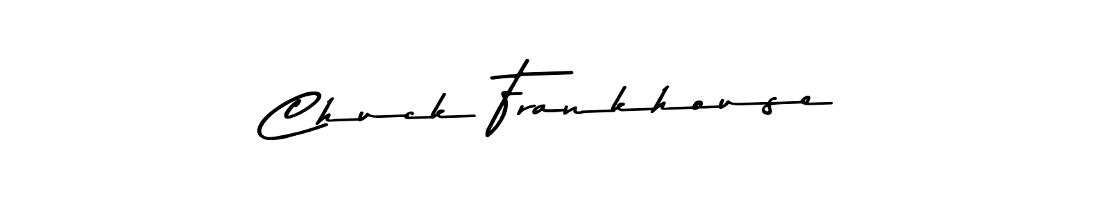 Make a beautiful signature design for name Chuck Frankhouse. With this signature (Asem Kandis PERSONAL USE) style, you can create a handwritten signature for free. Chuck Frankhouse signature style 9 images and pictures png