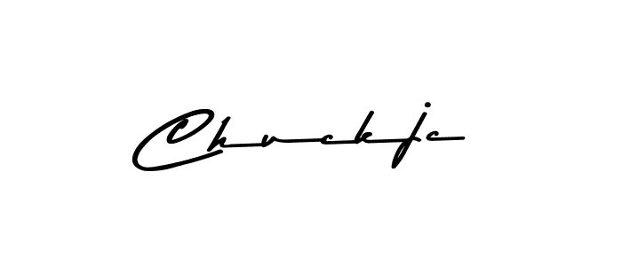 How to Draw Chuckjc signature style? Asem Kandis PERSONAL USE is a latest design signature styles for name Chuckjc. Chuckjc signature style 9 images and pictures png