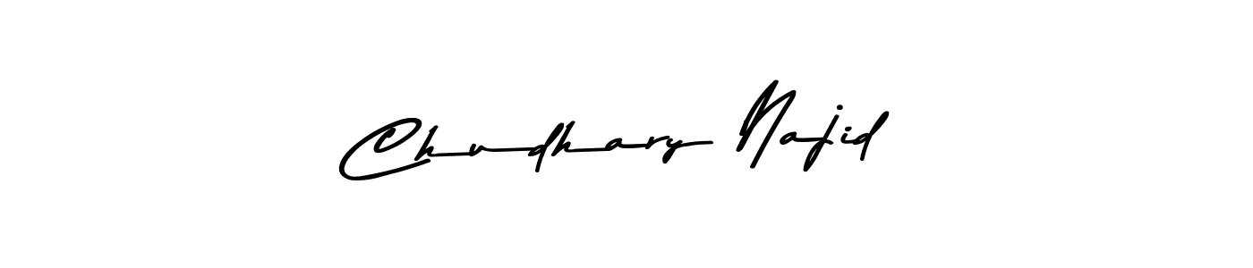 Here are the top 10 professional signature styles for the name Chudhary Najid. These are the best autograph styles you can use for your name. Chudhary Najid signature style 9 images and pictures png