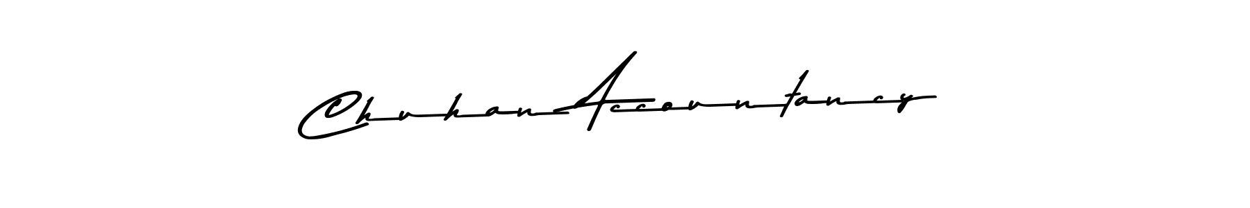 How to make Chuhan Accountancy signature? Asem Kandis PERSONAL USE is a professional autograph style. Create handwritten signature for Chuhan Accountancy name. Chuhan Accountancy signature style 9 images and pictures png