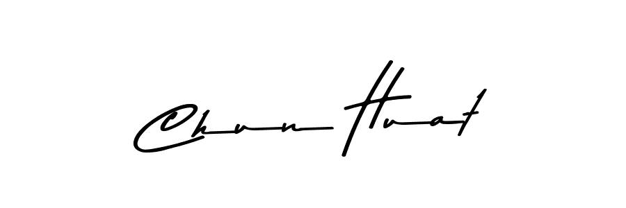 How to make Chun Huat name signature. Use Asem Kandis PERSONAL USE style for creating short signs online. This is the latest handwritten sign. Chun Huat signature style 9 images and pictures png