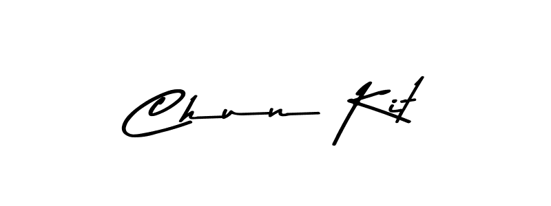 You should practise on your own different ways (Asem Kandis PERSONAL USE) to write your name (Chun Kit) in signature. don't let someone else do it for you. Chun Kit signature style 9 images and pictures png