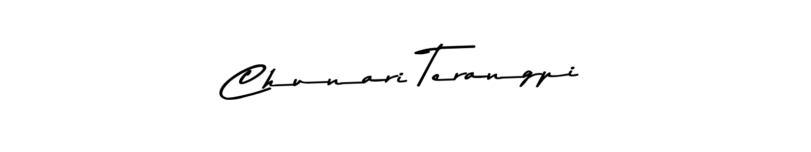 Also we have Chunari Terangpi name is the best signature style. Create professional handwritten signature collection using Asem Kandis PERSONAL USE autograph style. Chunari Terangpi signature style 9 images and pictures png