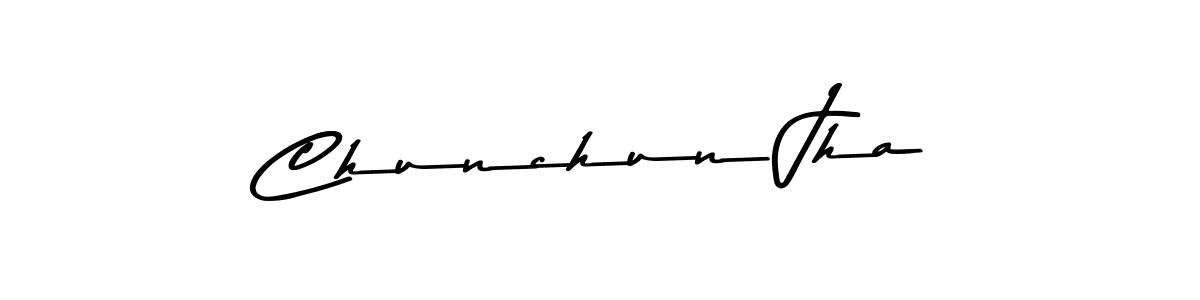 How to Draw Chunchun Jha signature style? Asem Kandis PERSONAL USE is a latest design signature styles for name Chunchun Jha. Chunchun Jha signature style 9 images and pictures png