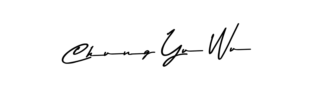 This is the best signature style for the Chung Yu Wu name. Also you like these signature font (Asem Kandis PERSONAL USE). Mix name signature. Chung Yu Wu signature style 9 images and pictures png