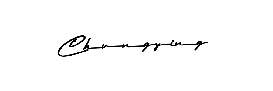 Chungying stylish signature style. Best Handwritten Sign (Asem Kandis PERSONAL USE) for my name. Handwritten Signature Collection Ideas for my name Chungying. Chungying signature style 9 images and pictures png