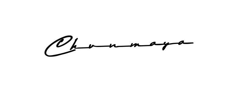 Design your own signature with our free online signature maker. With this signature software, you can create a handwritten (Asem Kandis PERSONAL USE) signature for name Chunmaya. Chunmaya signature style 9 images and pictures png