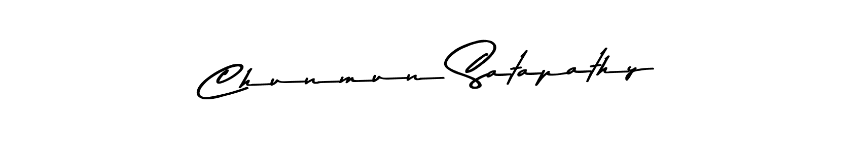 How to Draw Chunmun Satapathy signature style? Asem Kandis PERSONAL USE is a latest design signature styles for name Chunmun Satapathy. Chunmun Satapathy signature style 9 images and pictures png