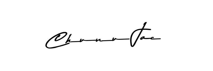 This is the best signature style for the Chunu Jac name. Also you like these signature font (Asem Kandis PERSONAL USE). Mix name signature. Chunu Jac signature style 9 images and pictures png