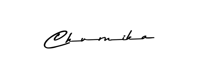 Asem Kandis PERSONAL USE is a professional signature style that is perfect for those who want to add a touch of class to their signature. It is also a great choice for those who want to make their signature more unique. Get Churnika name to fancy signature for free. Churnika signature style 9 images and pictures png