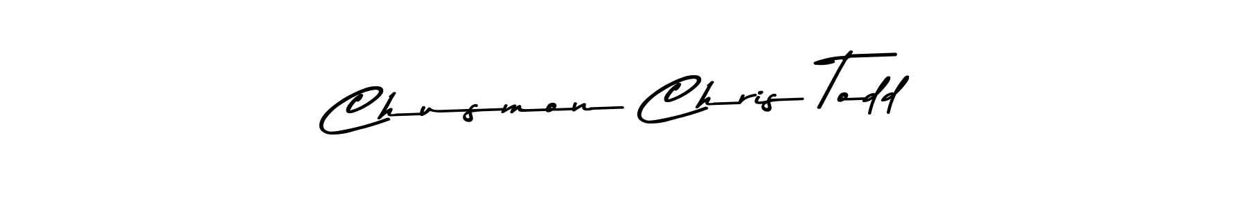 Once you've used our free online signature maker to create your best signature Asem Kandis PERSONAL USE style, it's time to enjoy all of the benefits that Chusmon Chris Todd name signing documents. Chusmon Chris Todd signature style 9 images and pictures png