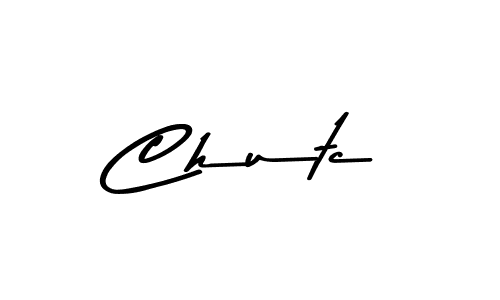 This is the best signature style for the Chutc name. Also you like these signature font (Asem Kandis PERSONAL USE). Mix name signature. Chutc signature style 9 images and pictures png