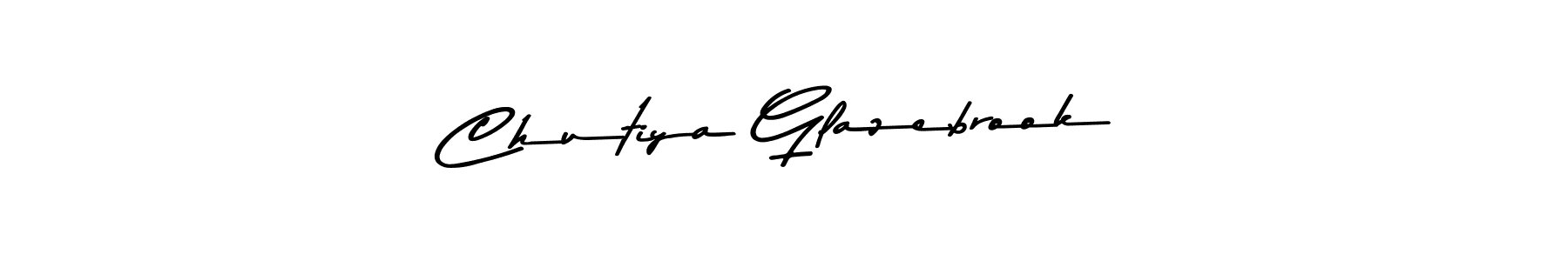 Make a beautiful signature design for name Chutiya Glazebrook. Use this online signature maker to create a handwritten signature for free. Chutiya Glazebrook signature style 9 images and pictures png